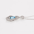 Collier pendentif en cristal Swarovski de style coréen 44000 xuping